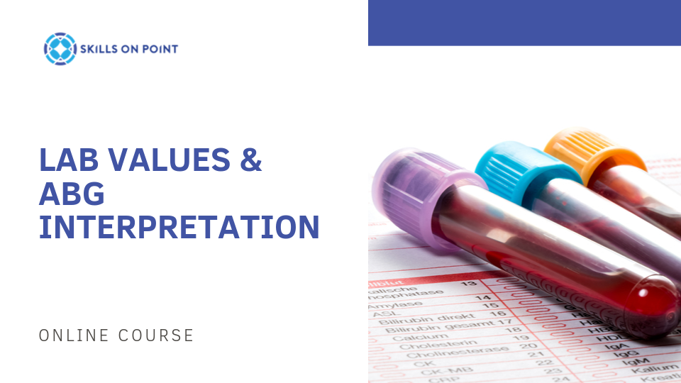 lab values and abg interpretation course, EKG interpretation, PCCN certification
