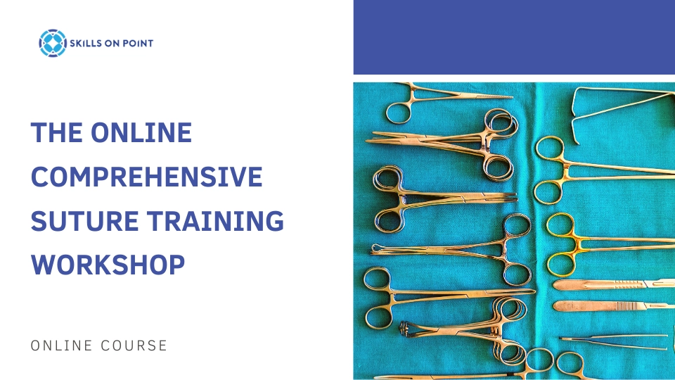 online comprehensive suture training workshop - online cme course, EKG interpretation, PCCN certification