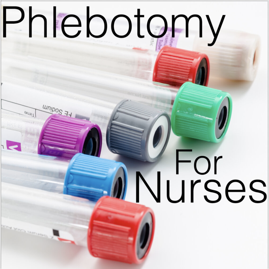 phlebotomy for nurses - afflilate course skills on point, EKG interpretation, PCCN certification