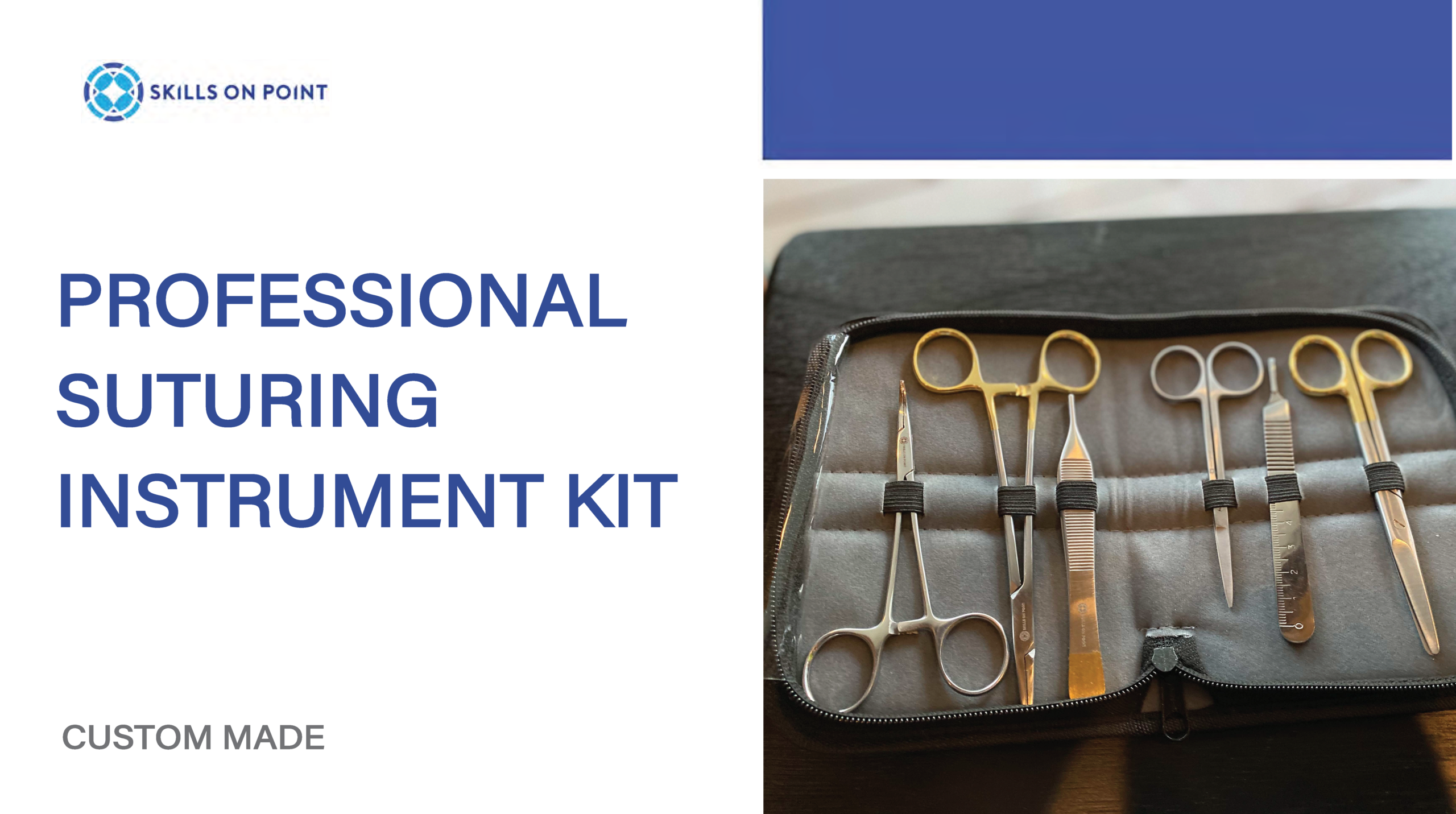 professional suturing instrument kit