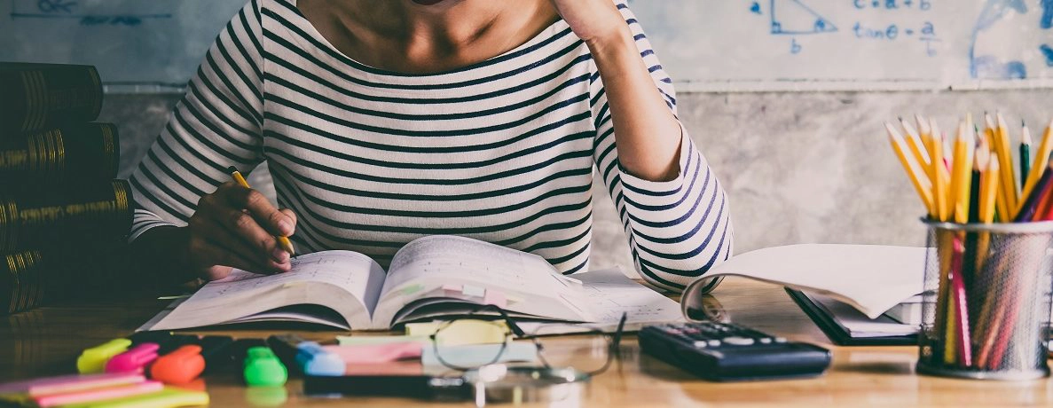 student studying - new nurse practitioner, EKG interpretation, PCCN certification